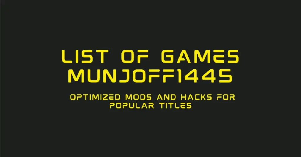 valsit of games munjoff1445