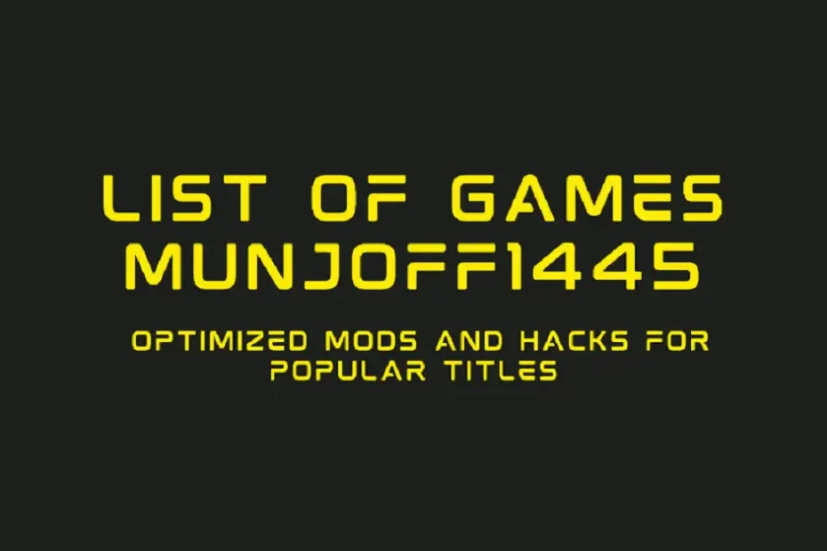 valsit of games munjoff1445